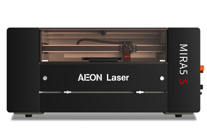 Aeon Mira5 S 巫师三啪啪啪视频 CO2 Desktop Laser Cutting Machine front view