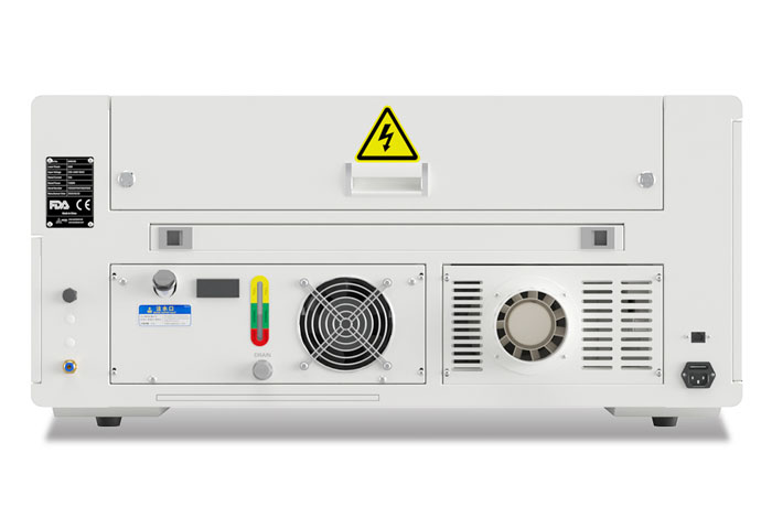 Aeon Mira5 S 巫师三啪啪啪视频 CO2 Desktop Laser Cutting Machine back view