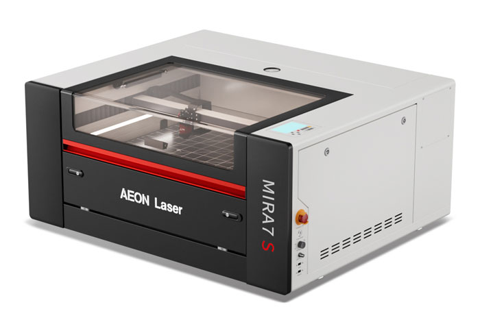 Aeon Mira7 S 日本黄页网站免费观看 CO2 Desktop Laser Cutting Machine birds eye view
