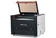 Aeon Nova10 S 吻脚视频  Professional CO2 Laser Cutter and Engraver three-quarter view with lid open